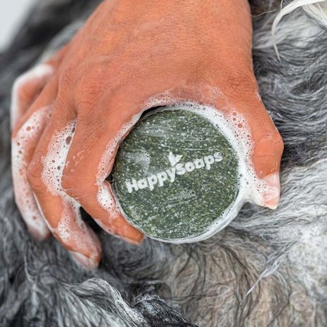 HappySoaps Happysoaps - shampoo bar - hond universeel (70g)