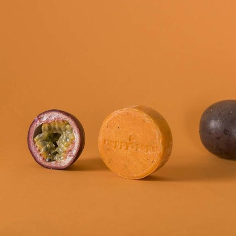 HappySoaps Happysoaps - shampoo bar - fruitful passion (70g) HappySoaps Happysoaps - shampoo bar - fruitful passion (70g)