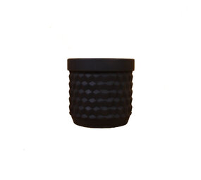 Living by Colors Living by colors - silicone bloempot potts - black