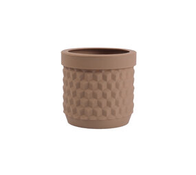 Living by Colors Living by colors - silicone bloempot potts - sand