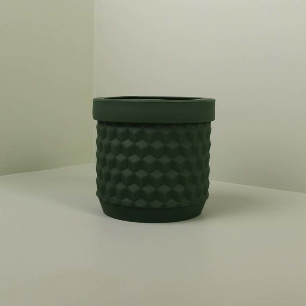 Living by Colors Living by colors - silicone bloempot potts - forest green