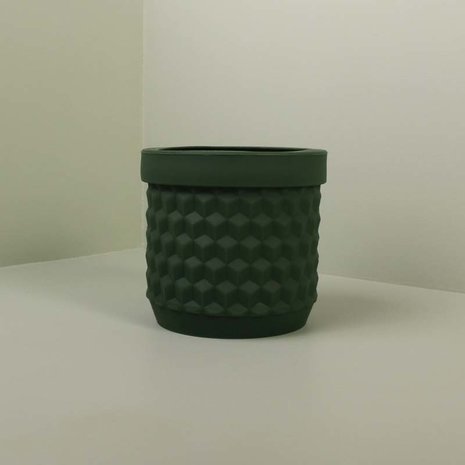 Living by Colors Living by colors - silicone bloempot potts - forest green