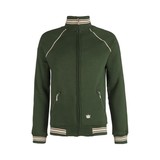 King Louie King Louie - jacket raglan heavy sweat - forest green King Louie King Louie - jacket raglan heavy sweat - forest green