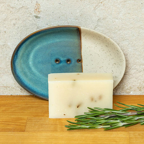 Tranquillo Tranquillo - zeepbakje - rustic blauw/wit