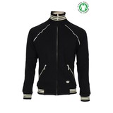 King Louie King Louie - jacket raglan heavy sweat - black King Louie King Louie - jacket raglan heavy sweat - black