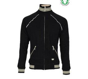 King Louie King Louie - jacket raglan heavy sweat - black