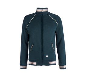 King Louie King Louie - jacket raglan heavy sweat - dragonfly green King Louie King Louie - jacket raglan heavy sweat - dragonfly green