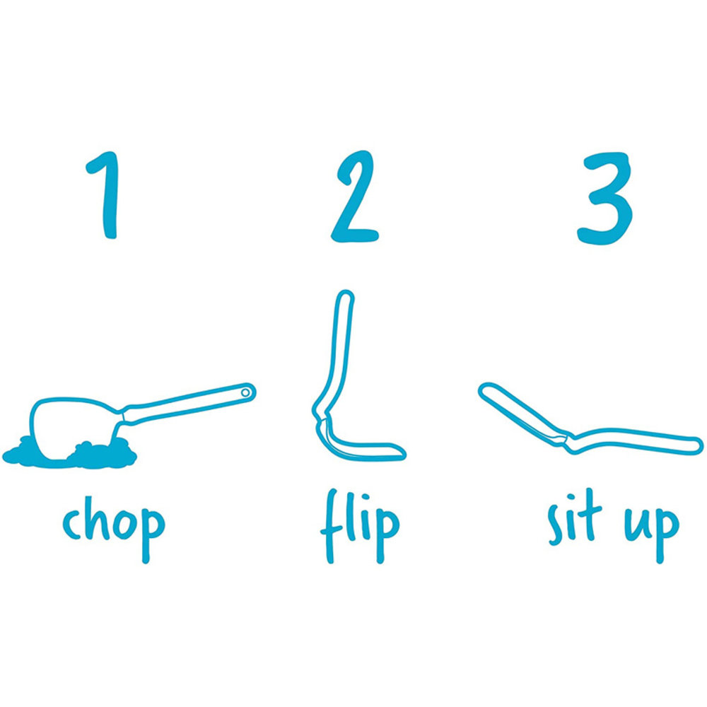 Dreamfarm Dreamfarm - chopula spatel - groen Dreamfarm Dreamfarm - chopula spatel - groen