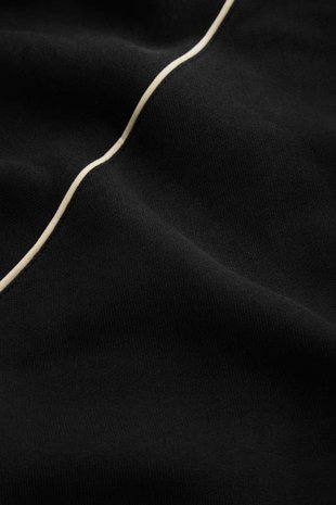 King Louie King Louie - jacket raglan heavy sweat - black King Louie King Louie - jacket raglan heavy sweat - black