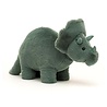 Jellycat Jellycat - fossilly mini knuffel - triceratops Jellycat Jellycat - fossilly mini knuffel - triceratops