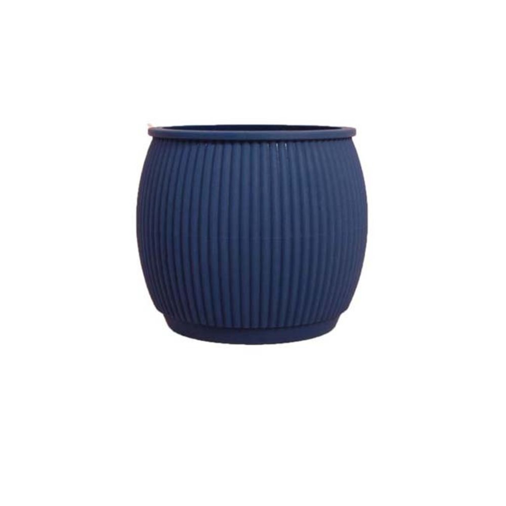 Living by Colors Living by colors - silicone bloempot chubby - navy blue Living by Colors Living by colors - silicone bloempot chubby - navy blue