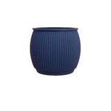 Living by Colors Living by colors - silicone bloempot chubby - navy blue Living by Colors Living by colors - silicone bloempot chubby - navy blue