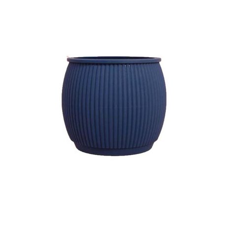 Living by Colors Living by colors - silicone bloempot chubby - navy blue Living by Colors Living by colors - silicone bloempot chubby - navy blue
