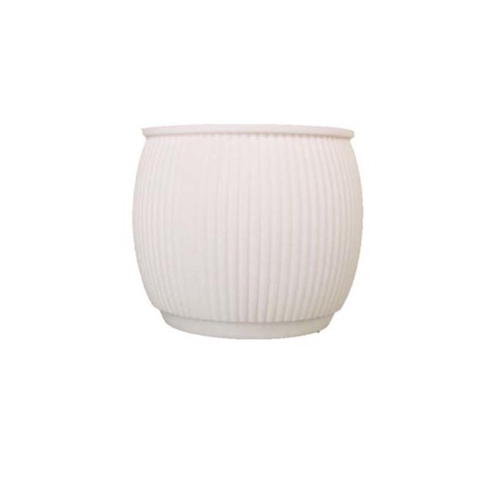 Living by Colors Living by colors - silicone plantenpot chubby - white