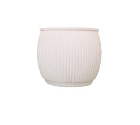 Living by Colors Living by colors - silicone bloempot chubby - white