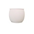Living by colors - silicone bloempot chubby - white Living by colors - silicone bloempot chubby - white
