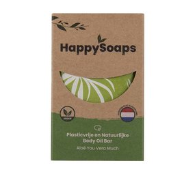 HappySoaps Happysoaps - natuurlijke body oil bar - aloë you vera much HappySoaps Happysoaps - natuurlijke body oil bar - aloë you vera much