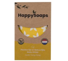 HappySoaps Happysoaps - natuurlijke body oil bar - ylang ylang (70g)