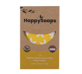 HappySoaps Happysoaps - natuurlijke body oil bar - ylang ylang (70g) HappySoaps Happysoaps - natuurlijke body oil bar - ylang ylang (70g)
