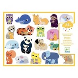Djeco Djeco - grote stickers - moeder & baby Djeco Djeco - grote stickers - moeder & baby