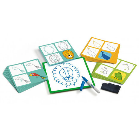 Djeco Djeco - leren tekenen - dieren