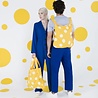 Notabag Notabag - opvouwrugtas - dots golden Notabag Notabag - opvouwrugtas - dots golden