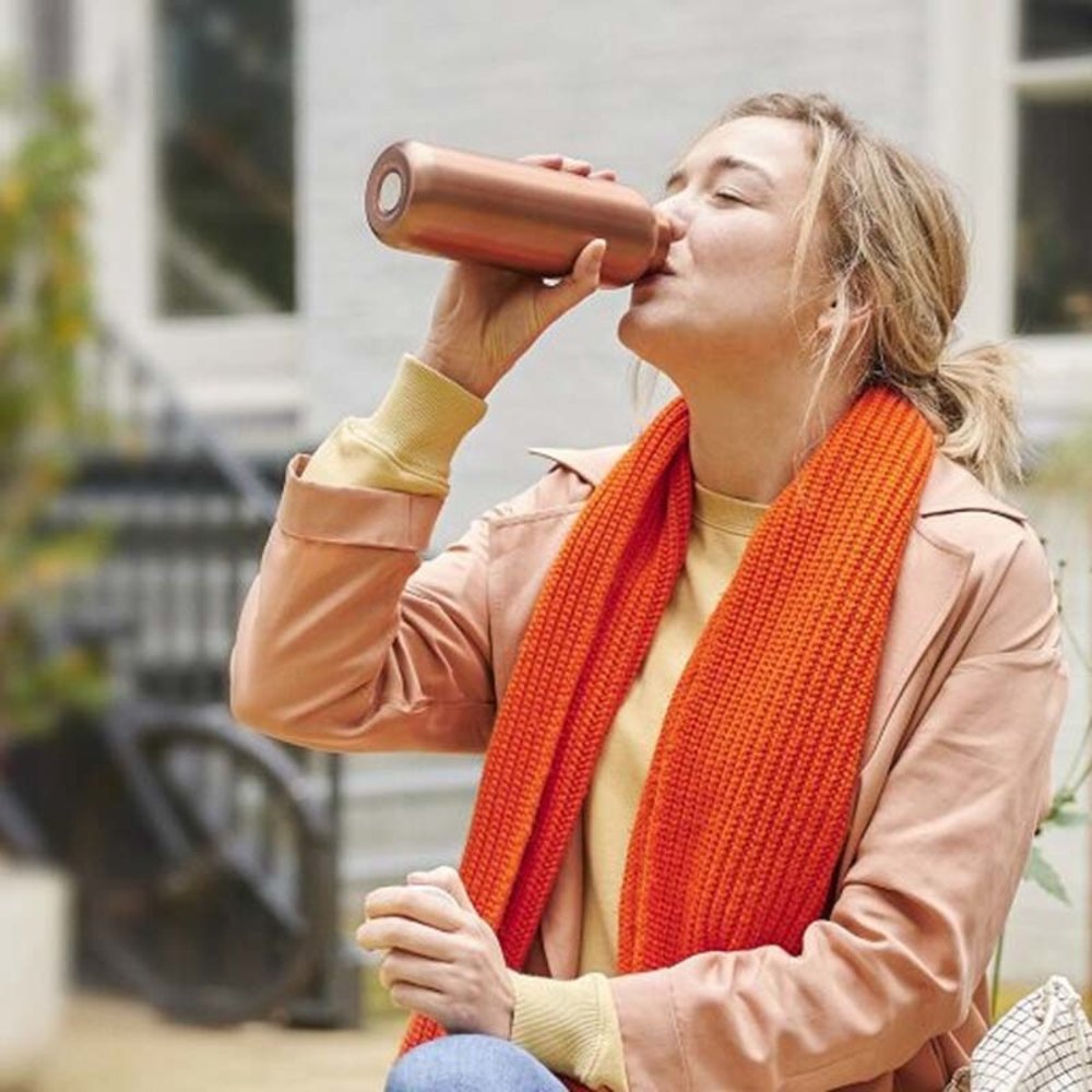 Mepal Mepal - isoleerfles ellipse (500 ml) - natural brushed Mepal Mepal - isoleerfles ellipse (500 ml) - natural brushed