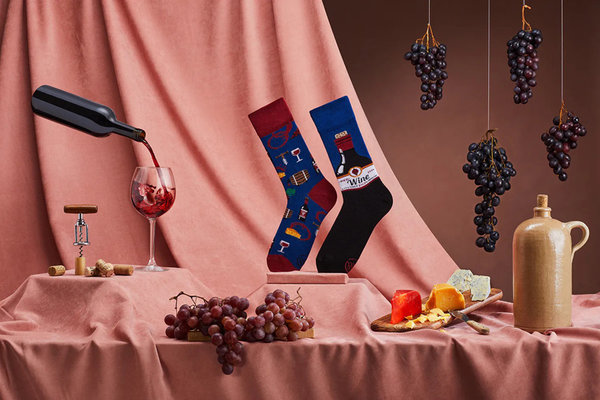 Many mornings Many mornings - sokken - cabernet sockvignon