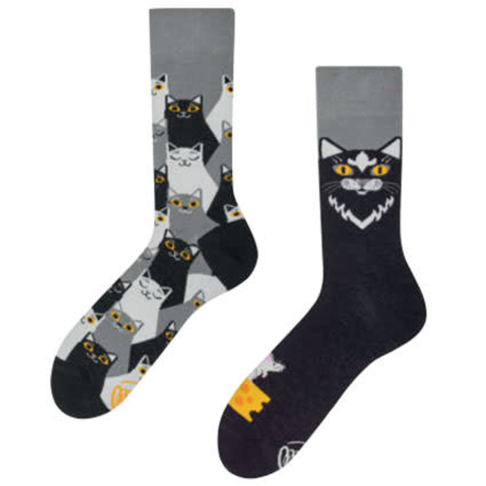 Many mornings Many mornings - sokken - black cat