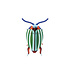 Studio Roof - muurdecoratie - rainbow leaf beetle Studio Roof - muurdecoratie - rainbow leaf beetle