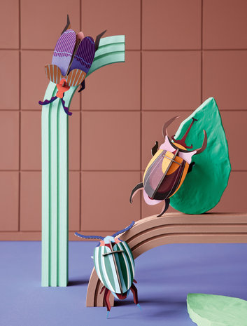 Studio Roof Studio Roof - muurdecoratie - rainbow leaf beetle Studio Roof Studio Roof - muurdecoratie - rainbow leaf beetle