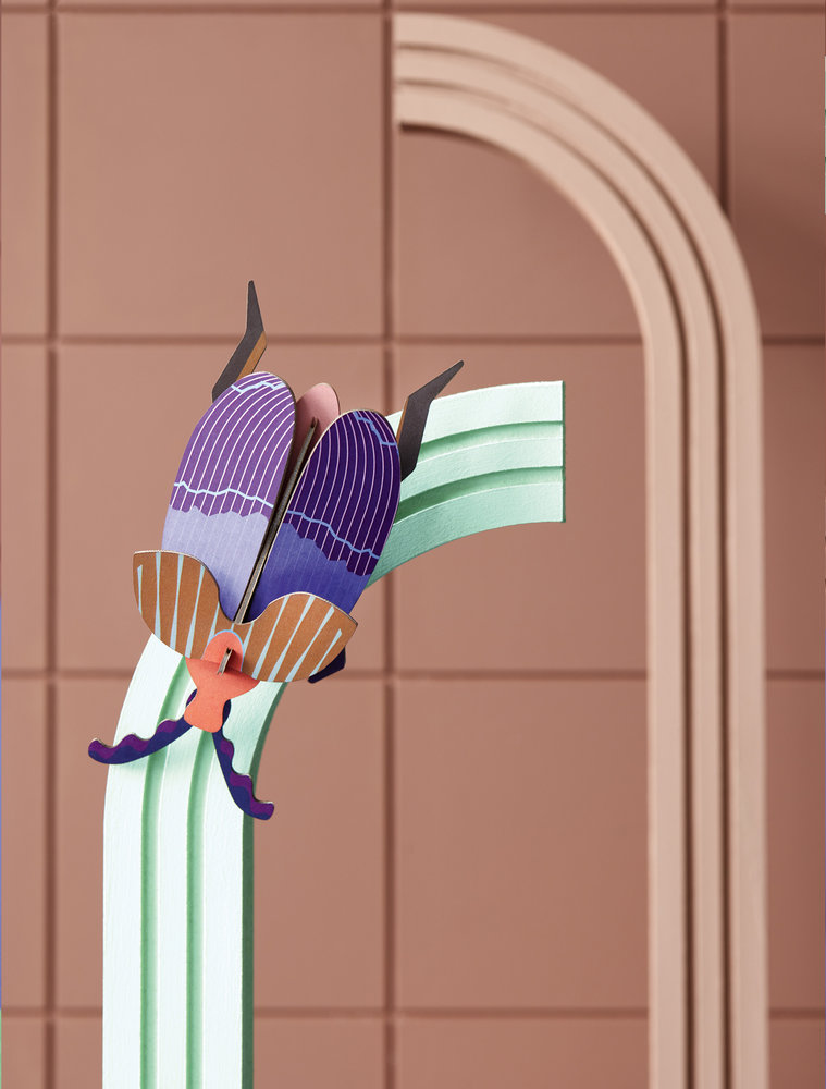 Studio Roof Studio Roof - muurdecoratie - queen beetle