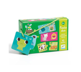 Djeco Djeco - duo puzzel - habitat Djeco Djeco - duo puzzel - habitat