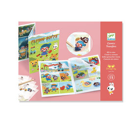 Djeco Djeco - comic transfer - flying sofye Djeco Djeco - comic transfer - flying sofye