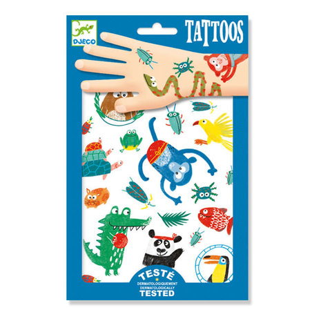 Djeco Djeco - tattoos - gekke bekken Djeco Djeco - tattoos - gekke bekken