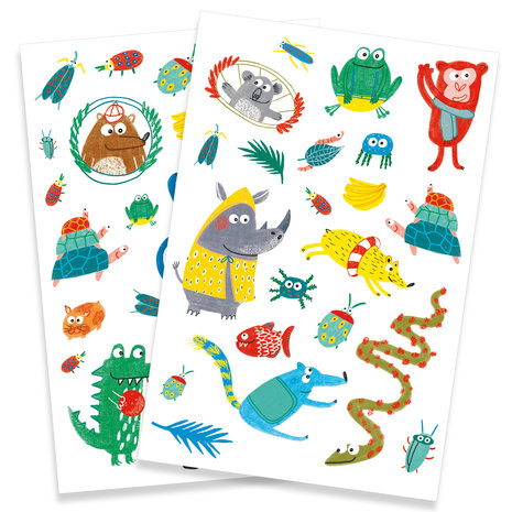 Djeco Djeco - tattoos - gekke bekken Djeco Djeco - tattoos - gekke bekken