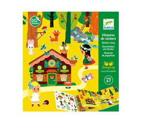 Djeco Djeco - sticker verhalen - het magische woud Djeco Djeco - sticker verhalen - het magische woud