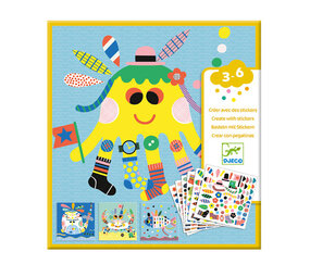 Djeco Djeco - stickers plakken - zeedieren