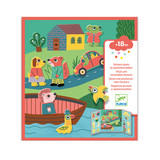 Djeco Djeco - herbruikbare stickers - dieren Djeco Djeco - herbruikbare stickers - dieren