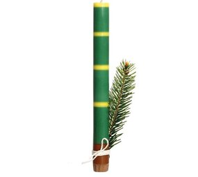 not the girl who misses much Not the girl - kaars kerst - christmas tree