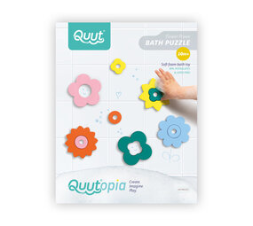 Quut Quut - badpuzzel - bloemen