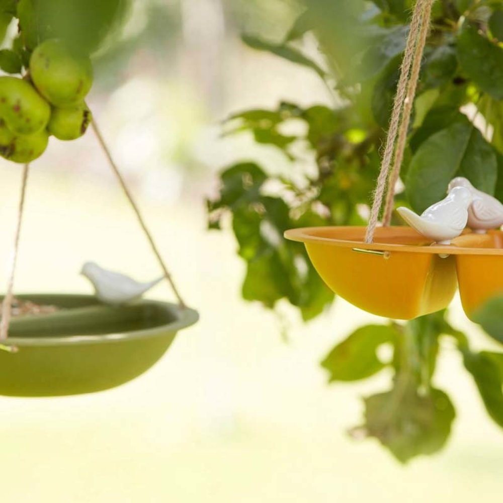 Point Virgule Point Virgule - bamboevezel vogelbad (ø27 cm) - okergeel Point Virgule Point Virgule - bamboevezel vogelbad (ø27 cm) - okergeel