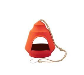 Point Virgule Point Virgule - bamboevezel voederhuisje - oranje