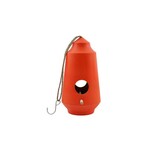 Point Virgule Point Virgule - bamboevezel vogelhuisje (lang) - oranje