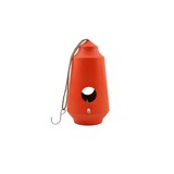 Point Virgule Point Virgule - bamboevezel vogelhuisje (lang) - oranje Point Virgule Point Virgule - bamboevezel vogelhuisje (lang) - oranje