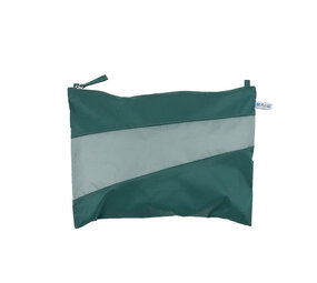 Susan Bijl Susan Bijl - the new pouch large - pine & grey