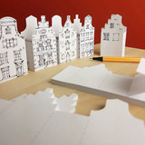 Piet Design Piet design - memoblokjes - grachtenhuizen Piet Design Piet design - memoblokjes - grachtenhuizen