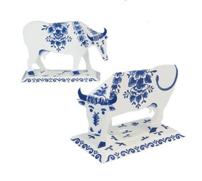 Piet Design Piet design - vouwkaart - koeien delfts blauw Piet Design Piet design - vouwkaart - koeien delfts blauw