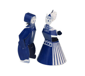 Piet Design Piet design - vouwkaart - kussend paar m/v