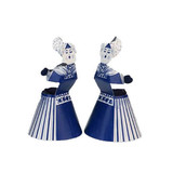 Piet Design Piet design - vouwkaart kussend paar v/v Piet Design Piet design - vouwkaart kussend paar v/v